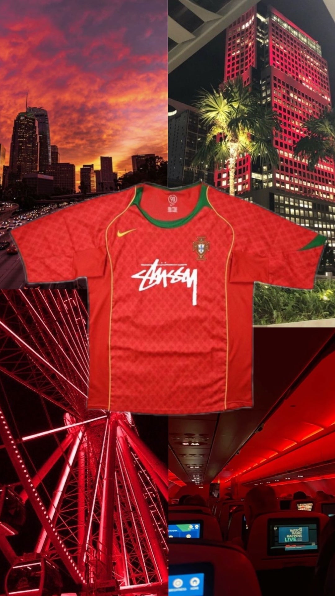 STUSSY X PORTGUAL JERSEY